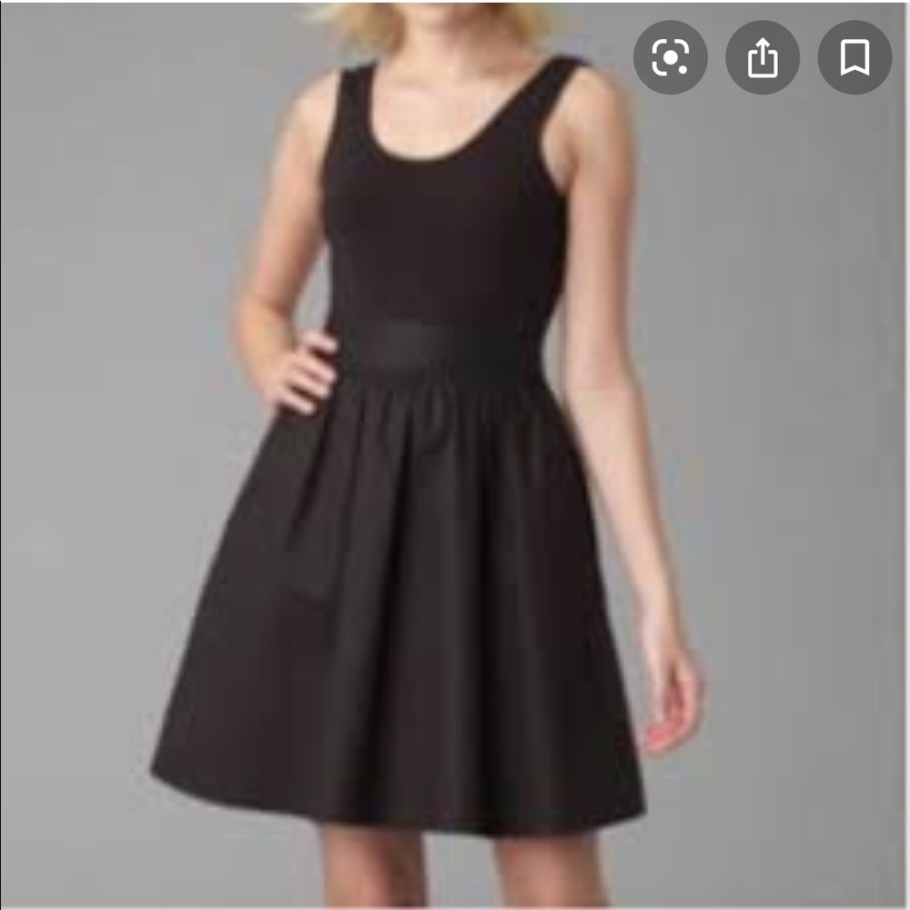 REISS Black Princess A-Line Leah Cocktail Dress 2